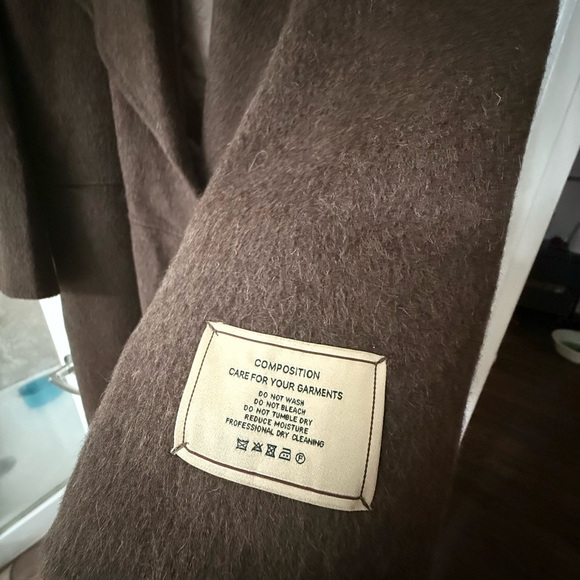 Brown Wool Coat - Picture 3 of 12